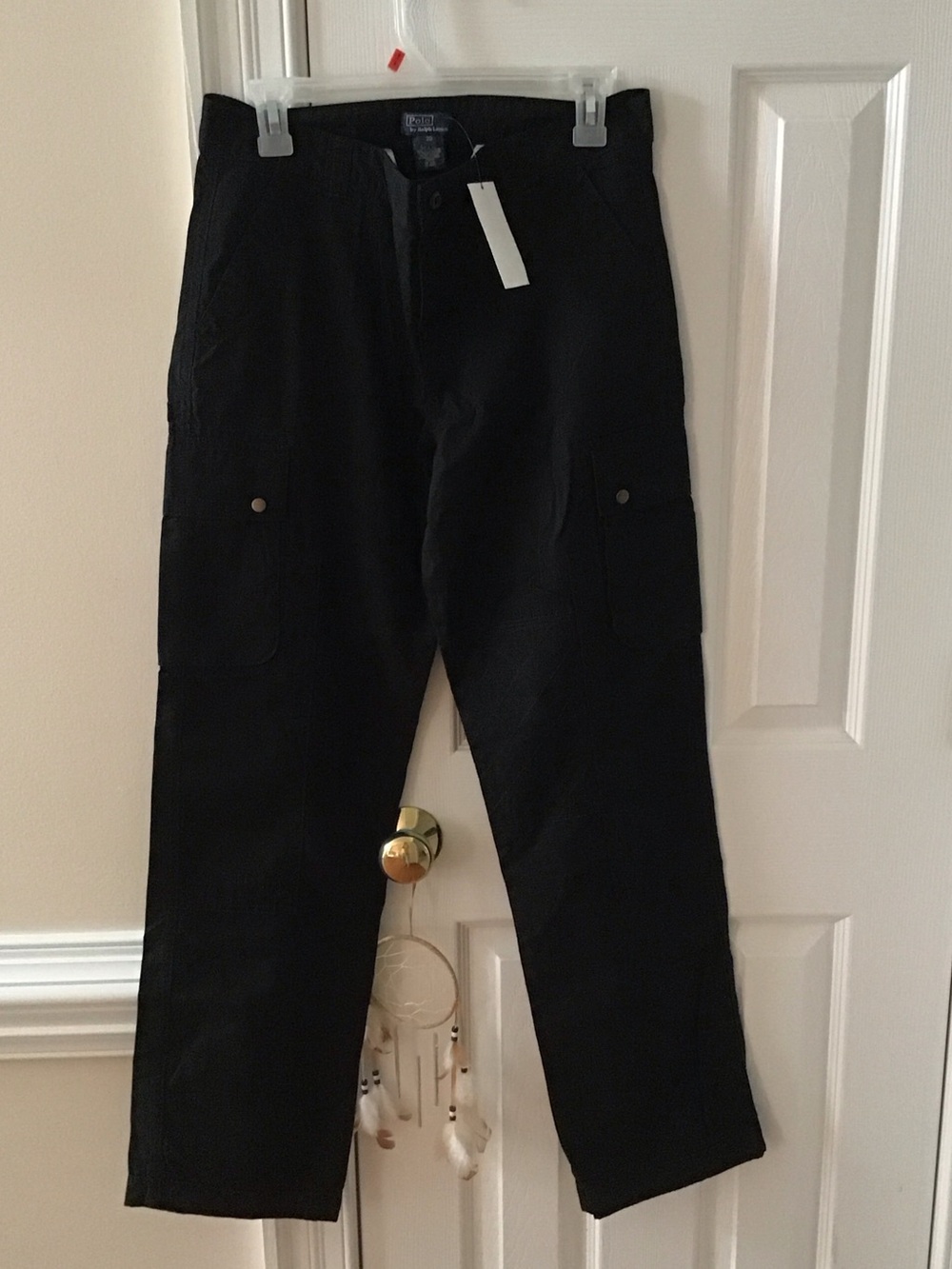 Polo by Ralph Lauren Black Men's Cargo Pants